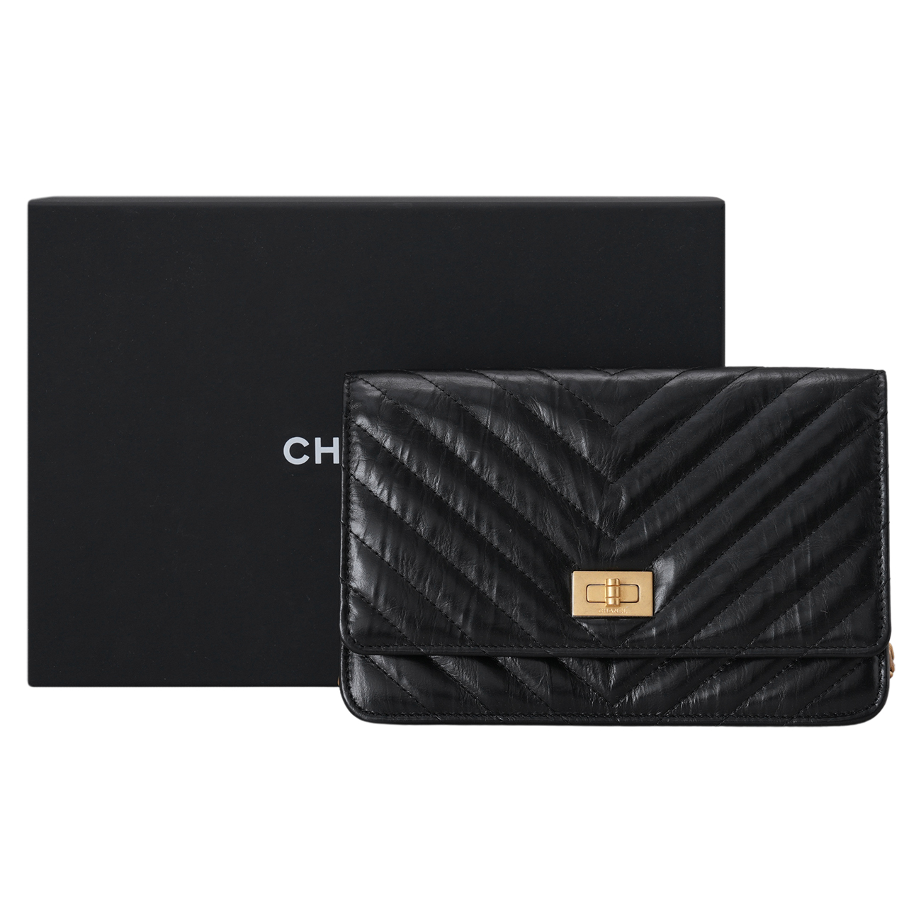 CHANEL(USED)샤넬 쉐브론 2.55 빈티지 WOC