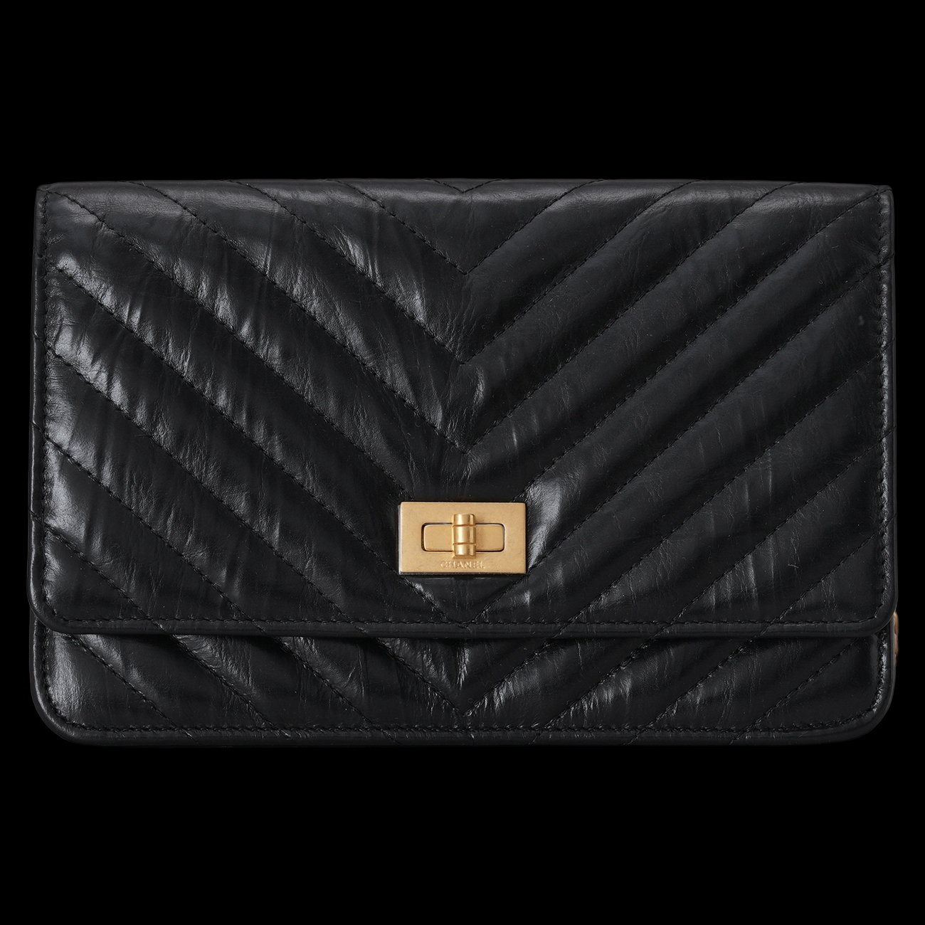 CHANEL(USED)샤넬 쉐브론 2.55 빈티지 WOC