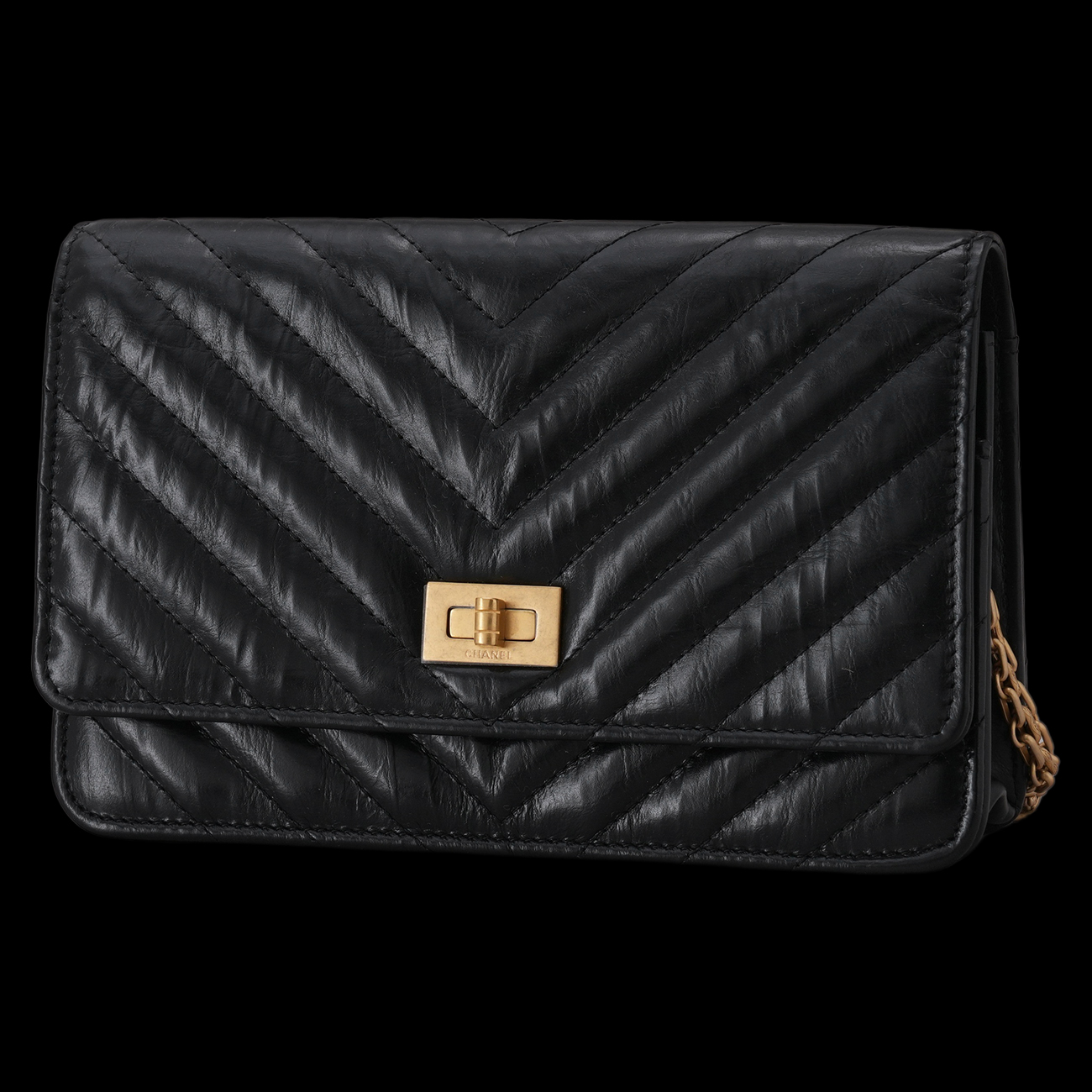 CHANEL(USED)샤넬 쉐브론 2.55 빈티지 WOC