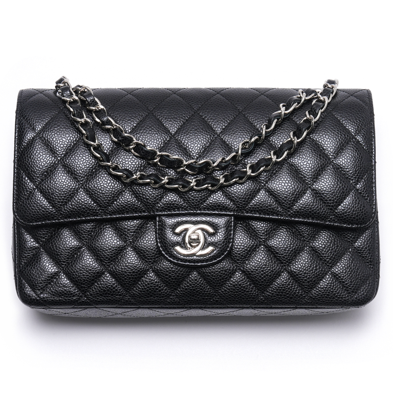 CHANEL(USED)샤넬 캐비어 클래식 미듐 플랩백