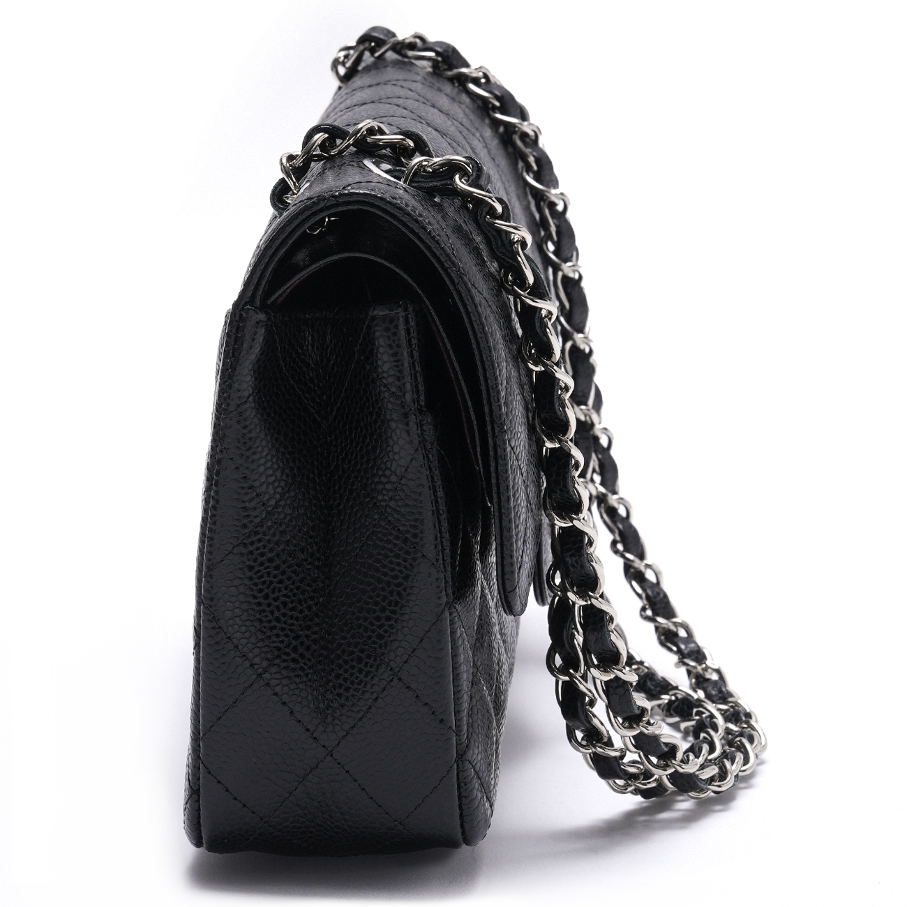 CHANEL(USED)샤넬 캐비어 클래식 미듐 플랩백