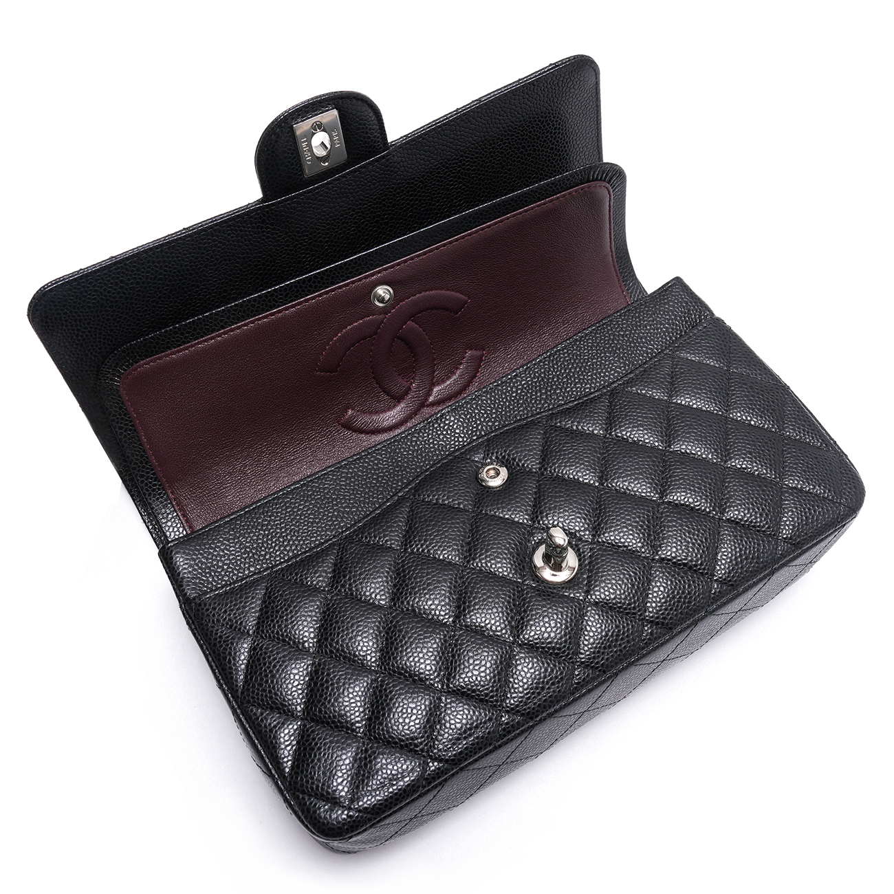 CHANEL(USED)샤넬 캐비어 클래식 미듐 플랩백