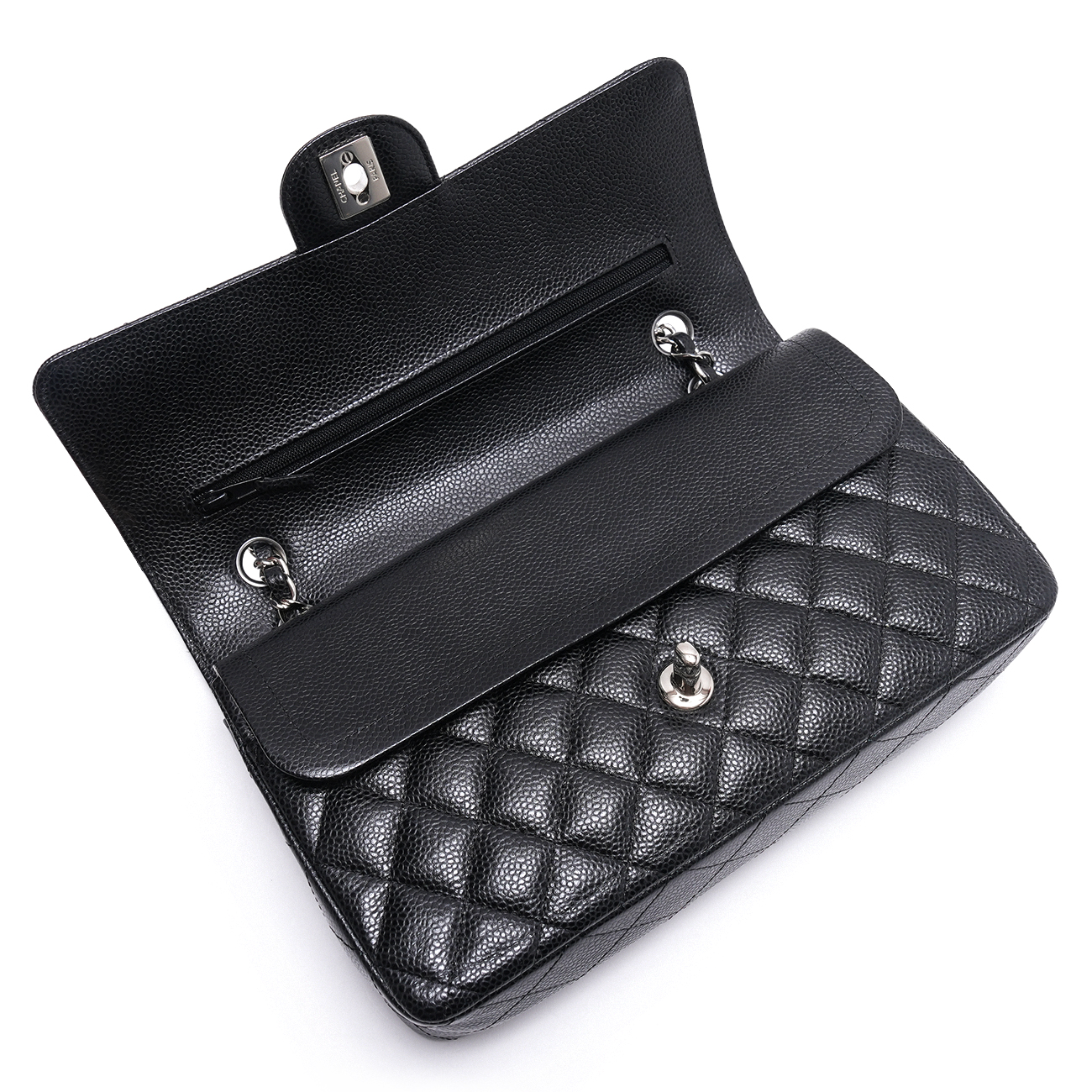 CHANEL(USED)샤넬 캐비어 클래식 미듐 플랩백