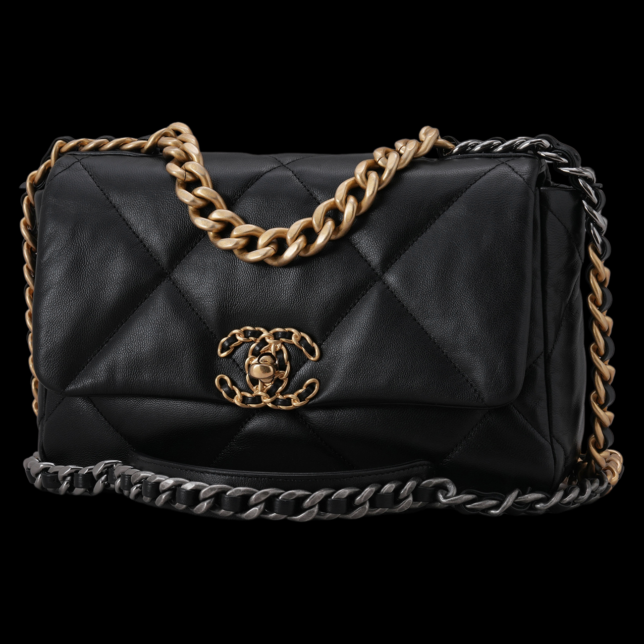 CHANEL(USED)샤넬 19백 미듐