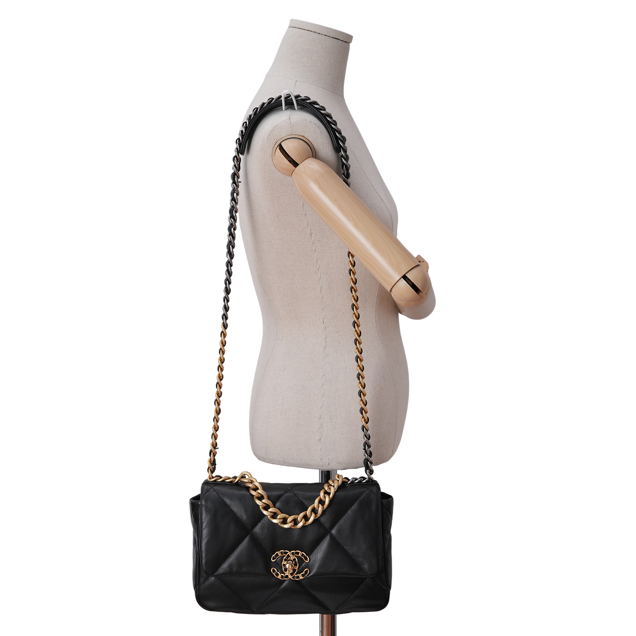 CHANEL(USED)샤넬 19백 미듐