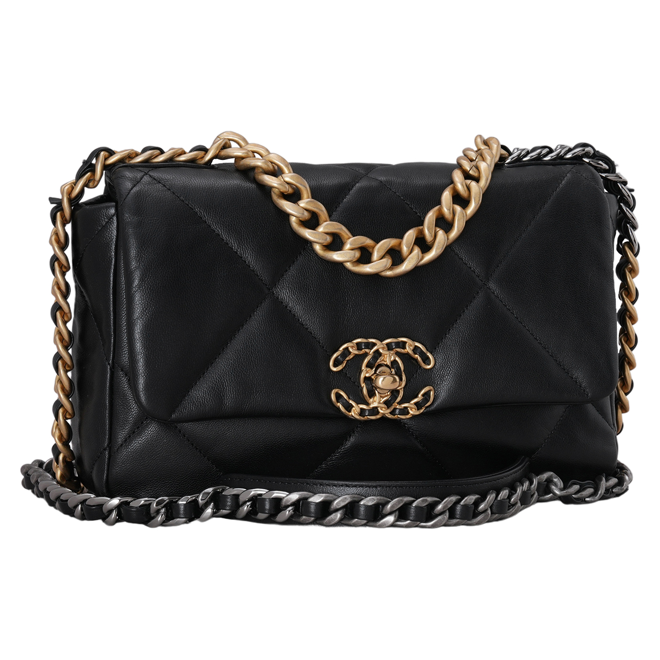 CHANEL(USED)샤넬 19백 미듐