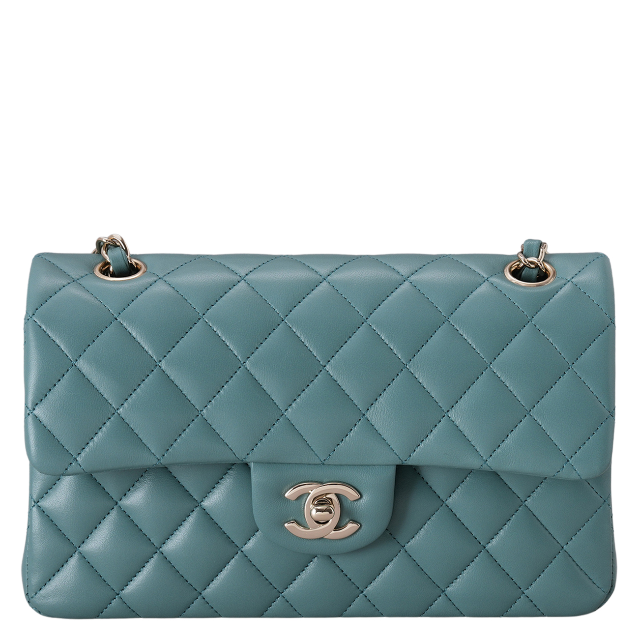 CHANEL(USED)샤넬 A01113 램스킨 클래식 스몰 플랩백