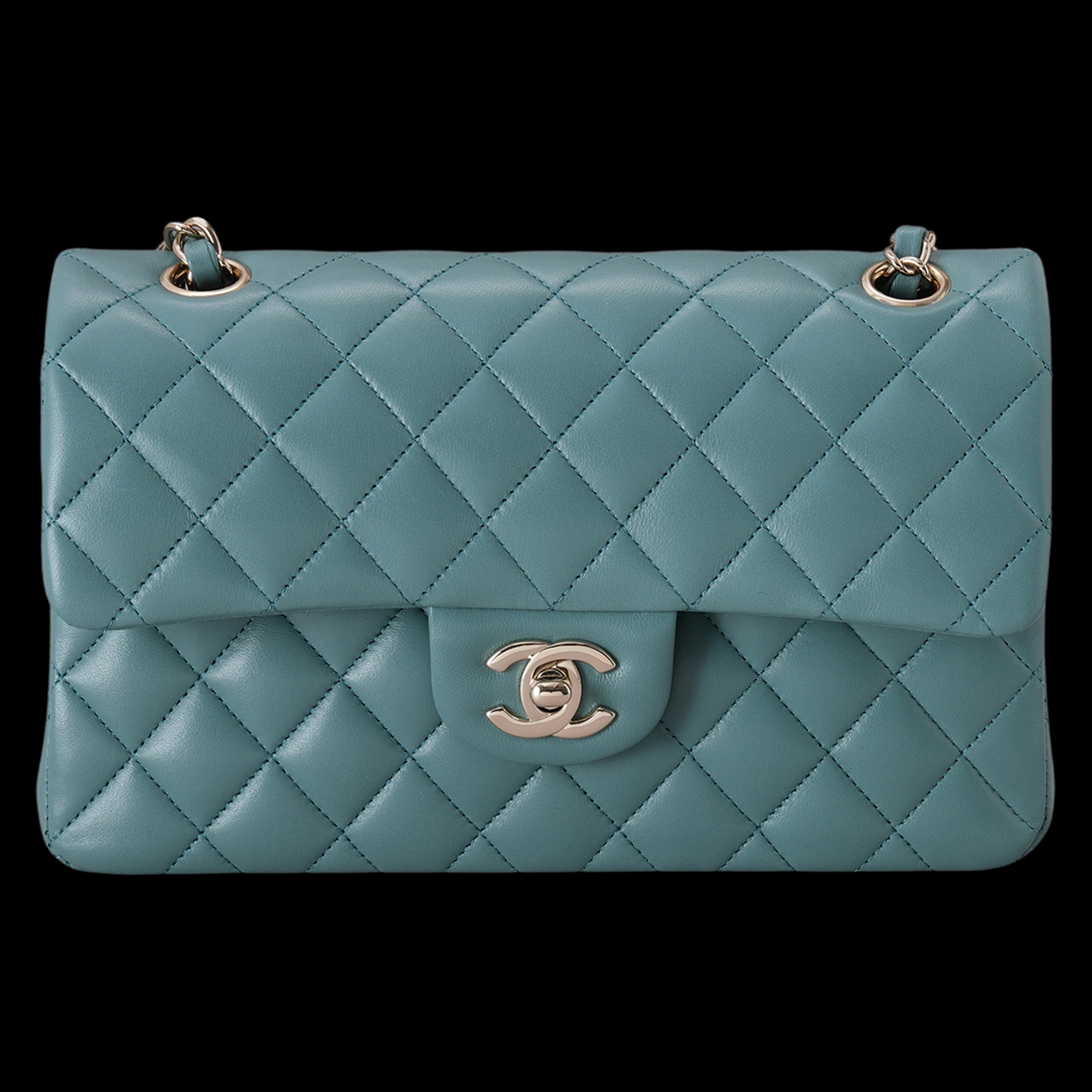 CHANEL(USED)샤넬 A01113 램스킨 클래식 스몰 플랩백