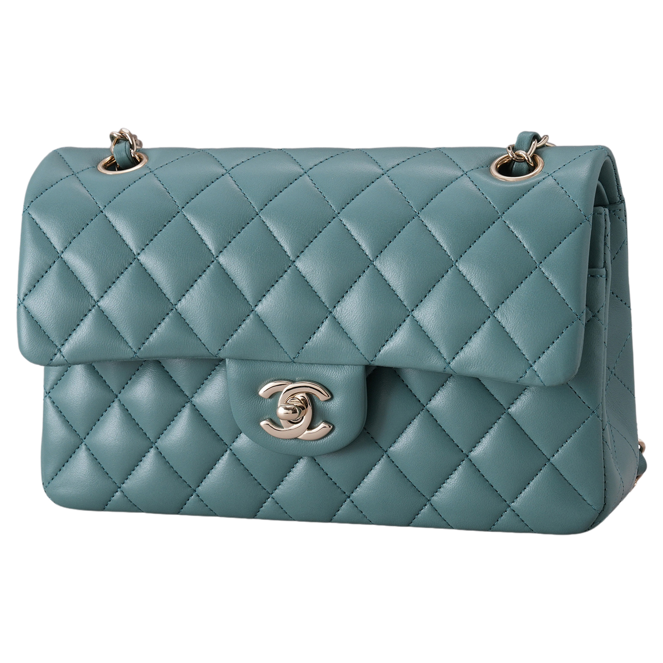 CHANEL(USED)샤넬 A01113 램스킨 클래식 스몰 플랩백
