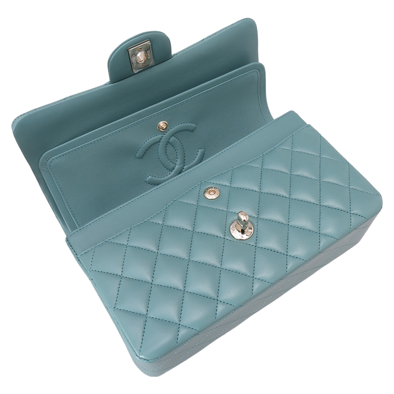 CHANEL(USED)샤넬 A01113 램스킨 클래식 스몰 플랩백