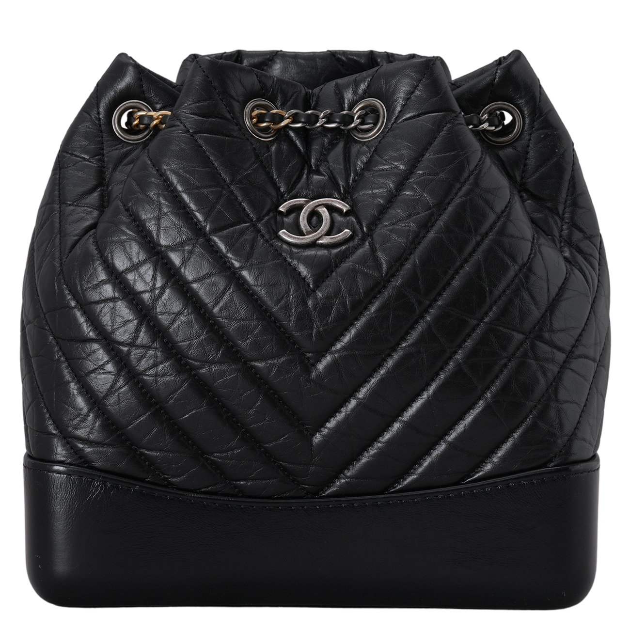 CHANEL(USED)샤넬 쉐브론 가브리엘 백팩 스몰