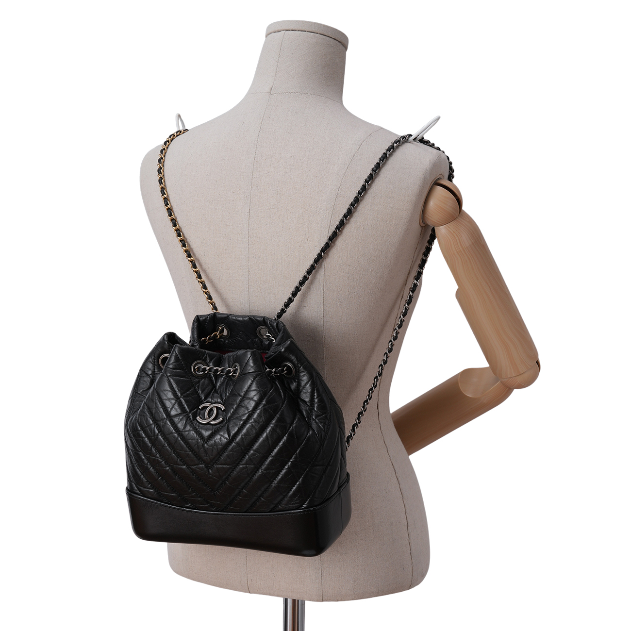 CHANEL(USED)샤넬 쉐브론 가브리엘 백팩 스몰