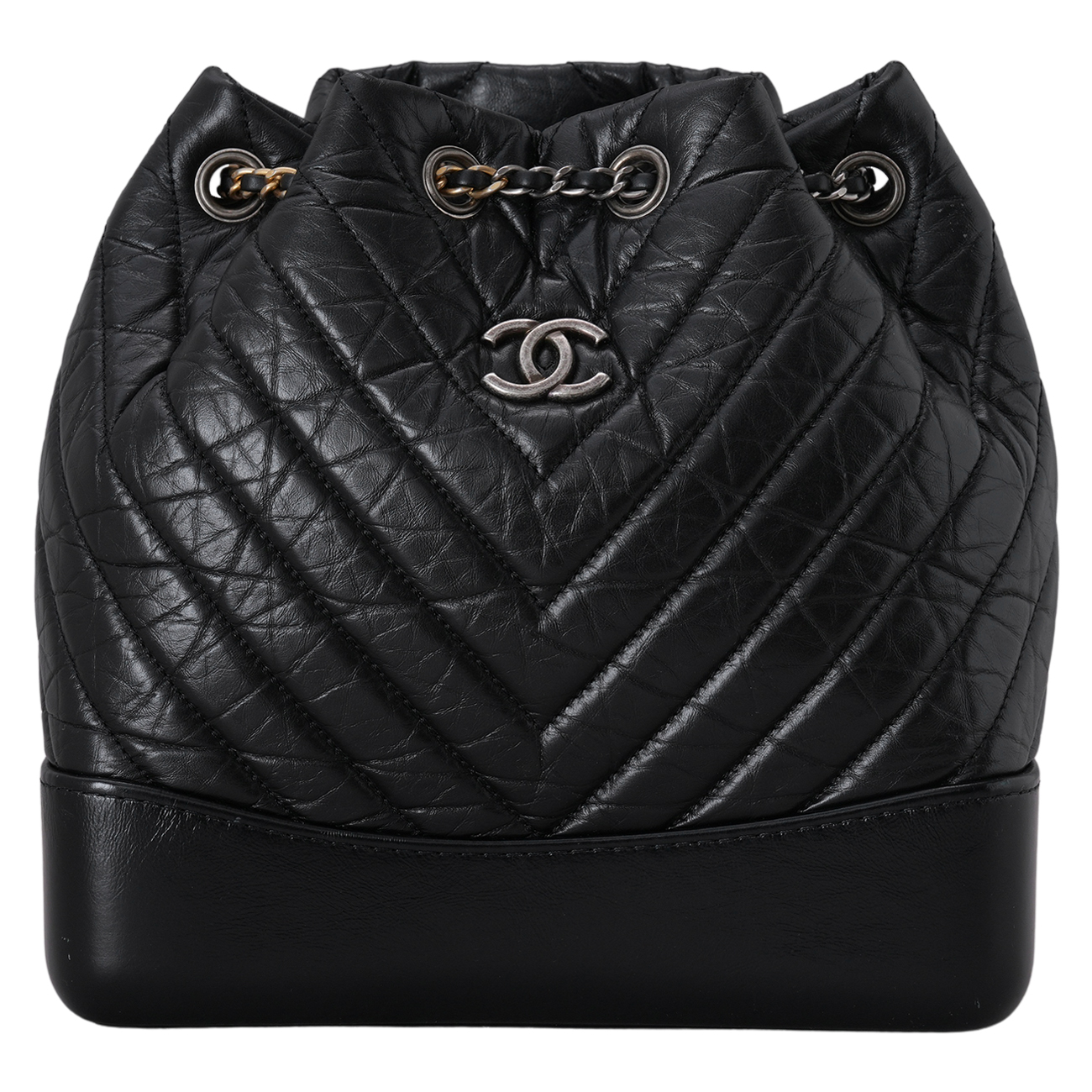 CHANEL(USED)샤넬 쉐브론 가브리엘 백팩 스몰