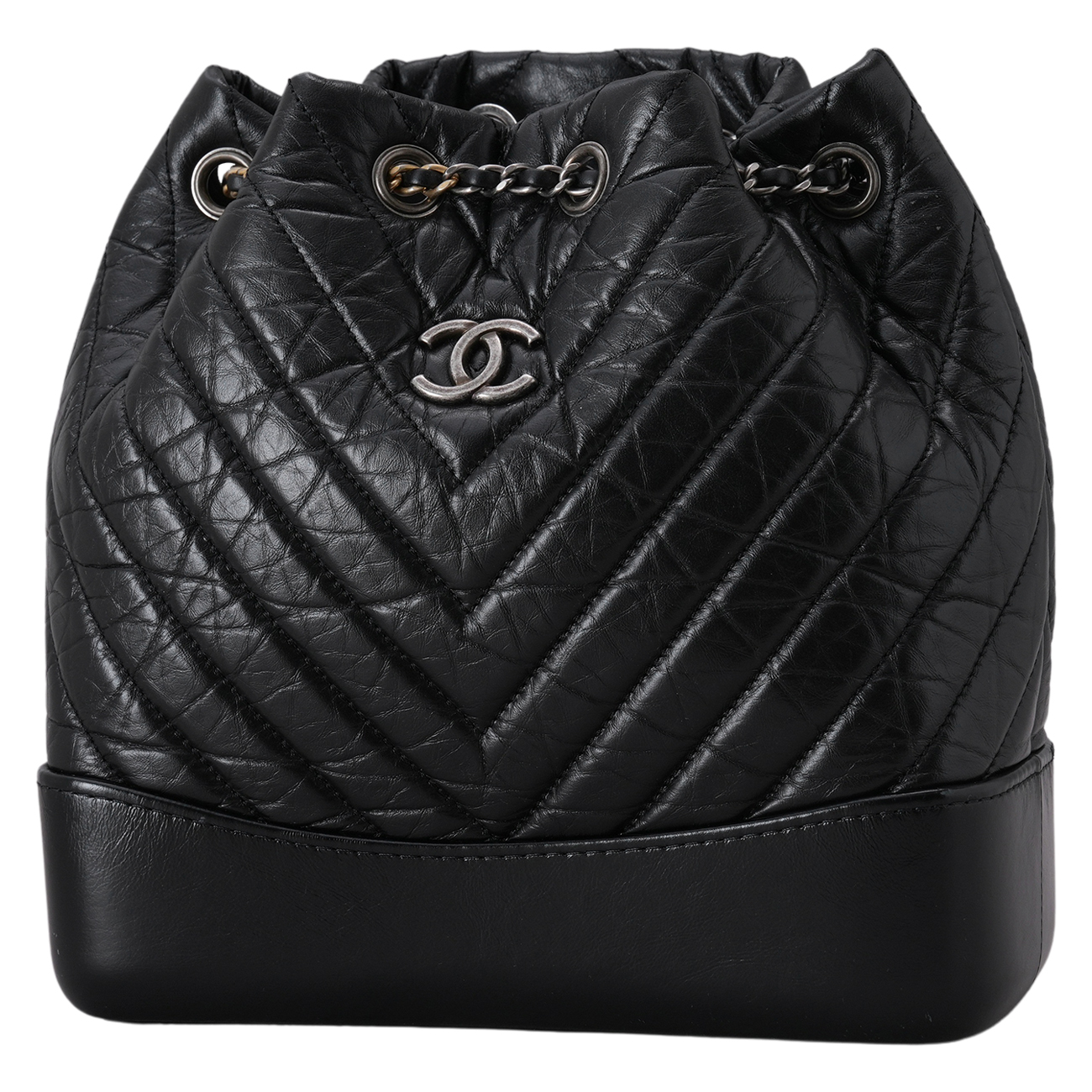 CHANEL(USED)샤넬 쉐브론 가브리엘 백팩 스몰