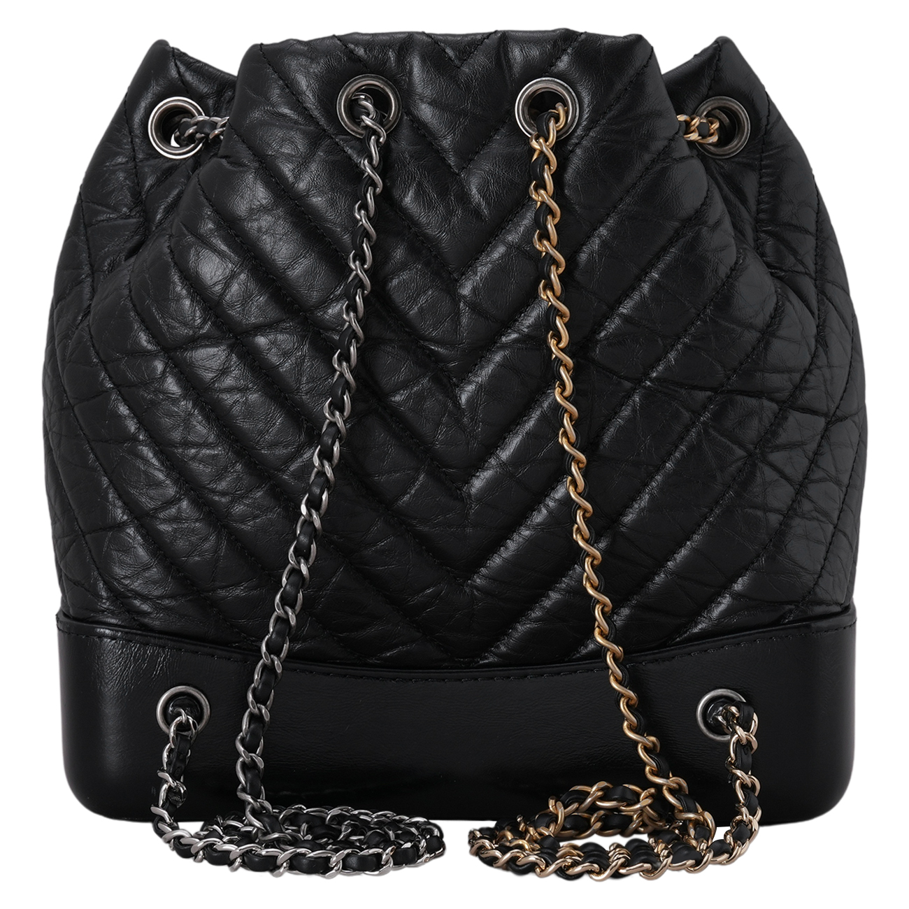 CHANEL(USED)샤넬 쉐브론 가브리엘 백팩 스몰