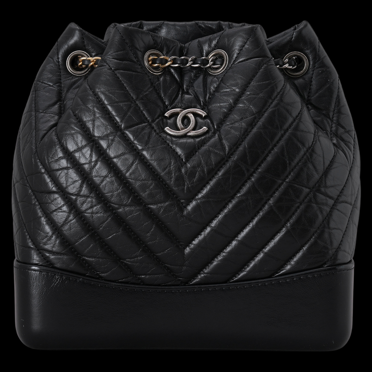 CHANEL(USED)샤넬 쉐브론 가브리엘 백팩 스몰