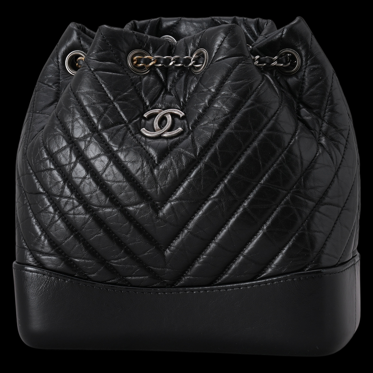 CHANEL(USED)샤넬 쉐브론 가브리엘 백팩 스몰
