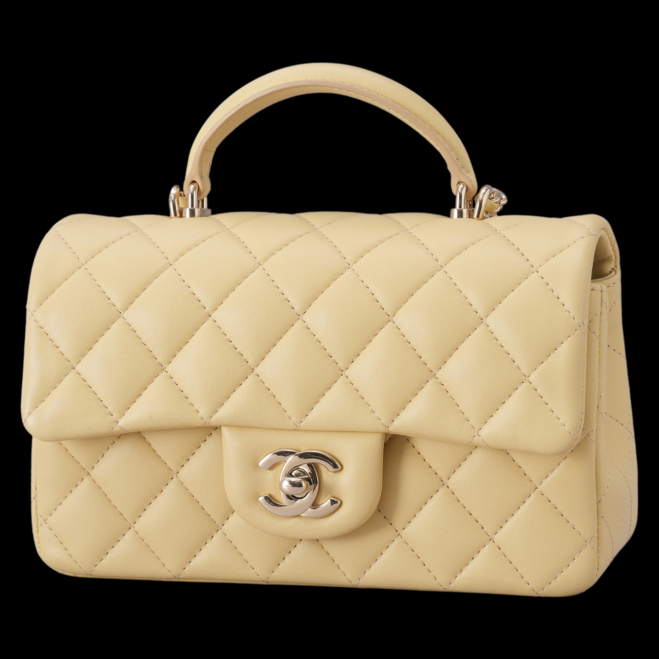 CHANEL(USED)샤넬 클래식 뉴미니 탑핸들