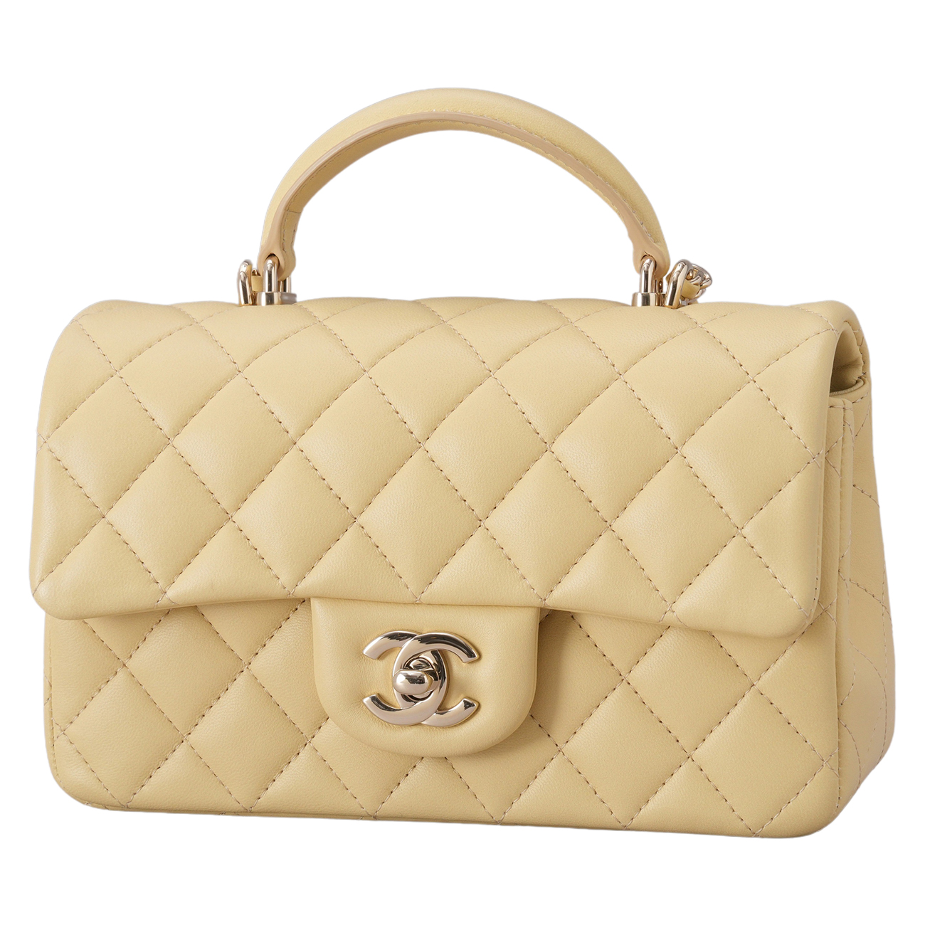 CHANEL(USED)샤넬 클래식 뉴미니 탑핸들