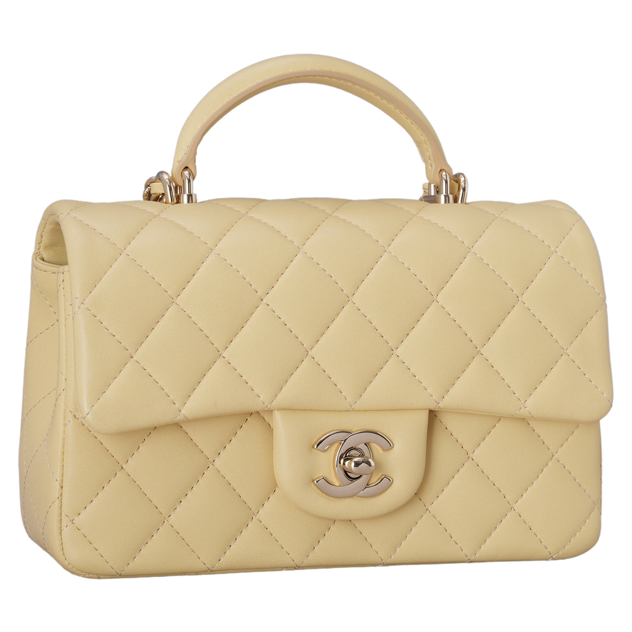 CHANEL(USED)샤넬 클래식 뉴미니 탑핸들