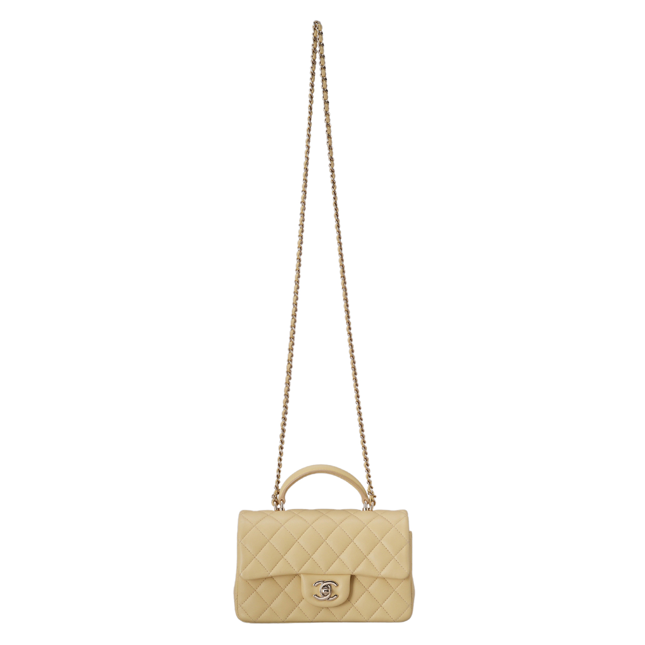 CHANEL(USED)샤넬 클래식 뉴미니 탑핸들