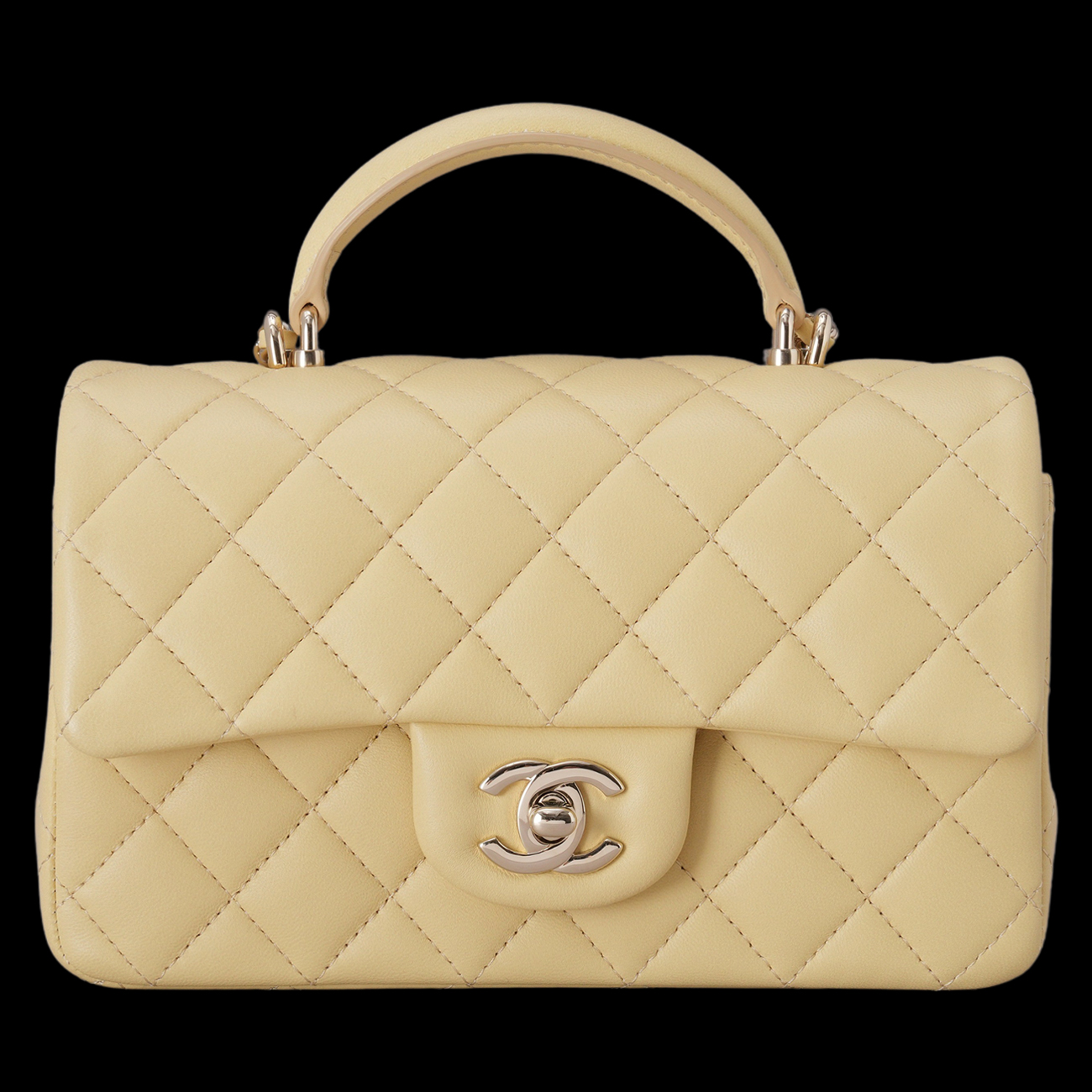 CHANEL(USED)샤넬 클래식 뉴미니 탑핸들