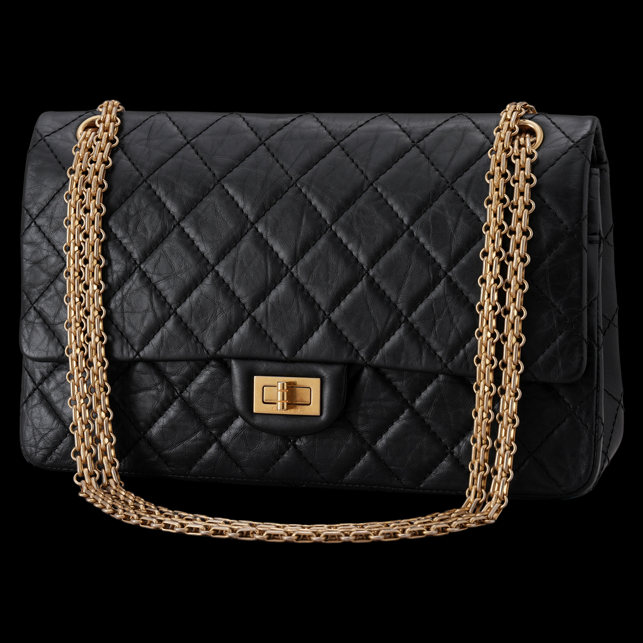 CHANEL(USED)샤넬 2.55 빈티지 클래식 28 체인 플랩백