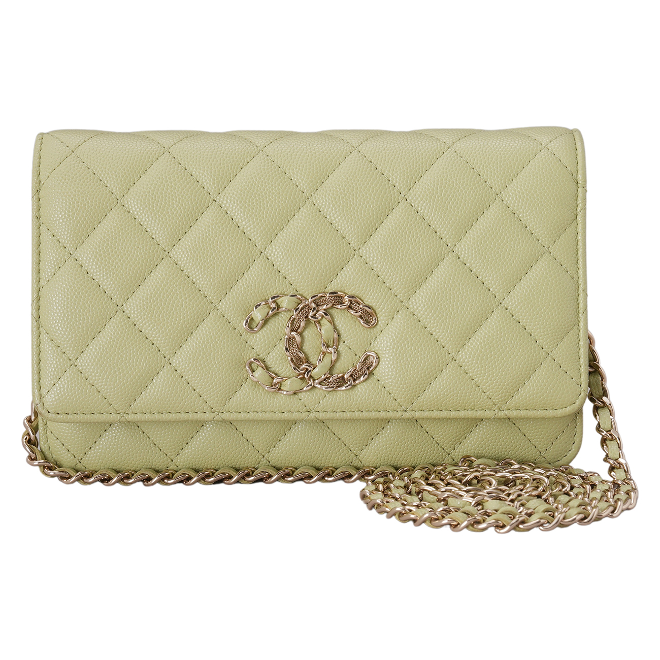 CHANEL(USED)샤넬 시즌 캐비어 WOC