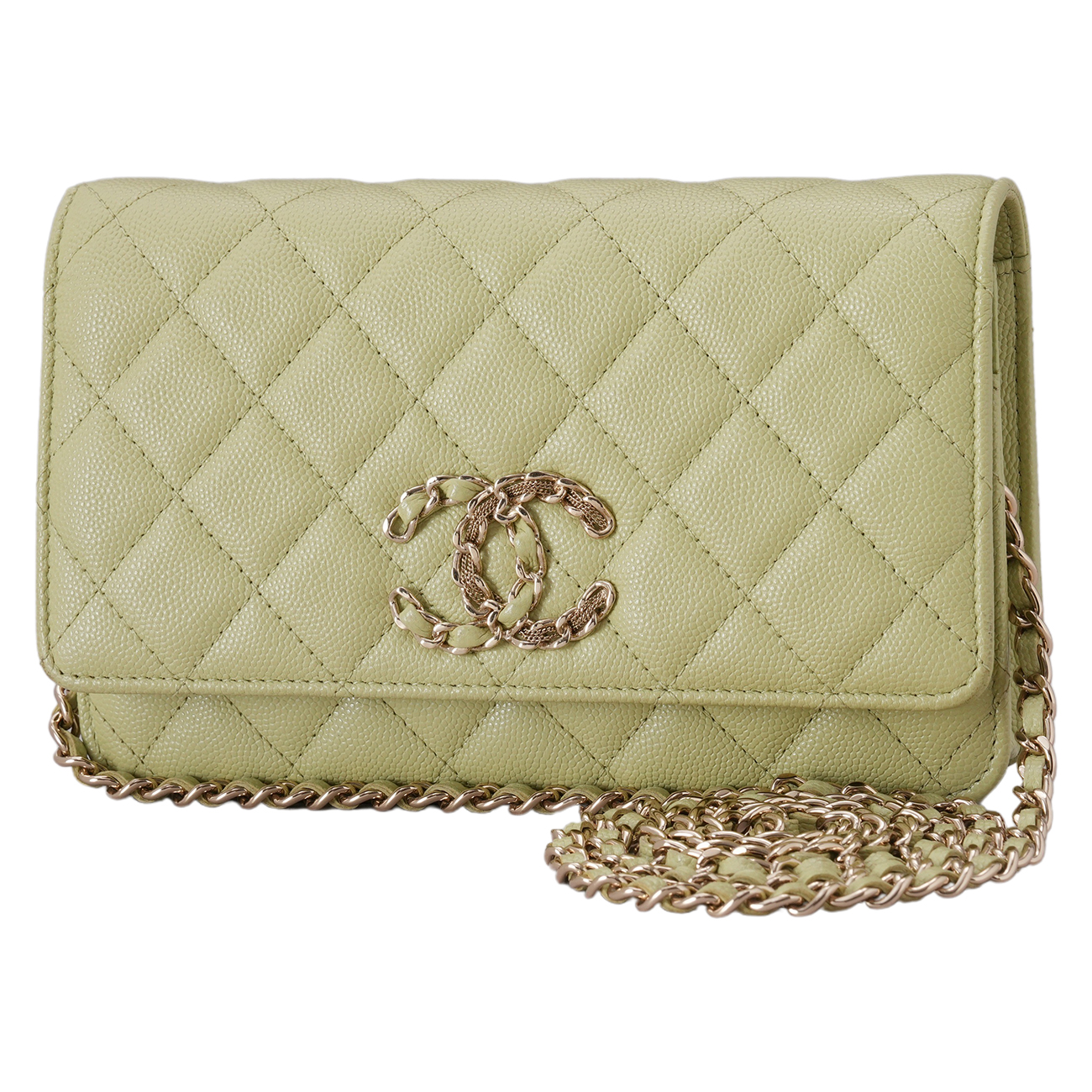 CHANEL(USED)샤넬 시즌 캐비어 WOC