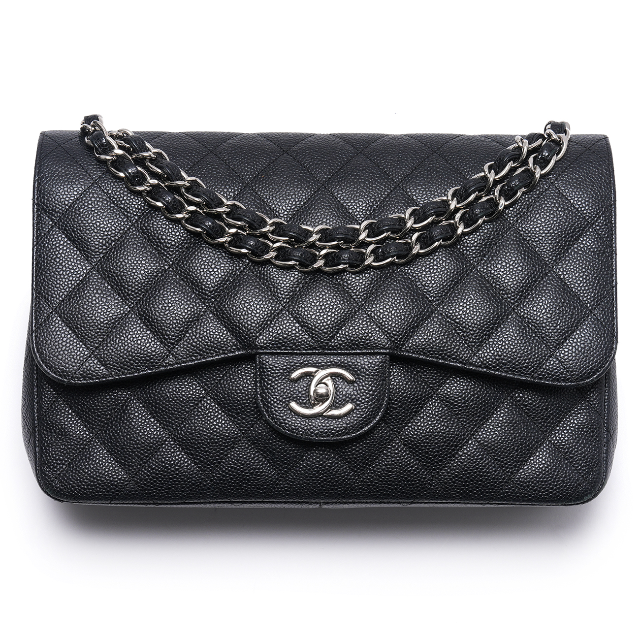 CHANEL(USED)샤넬 캐비어 클래식 라지 플랩백