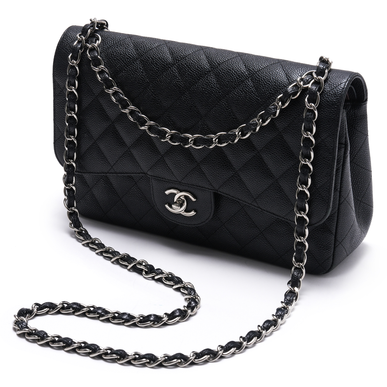 CHANEL(USED)샤넬 캐비어 클래식 라지 플랩백