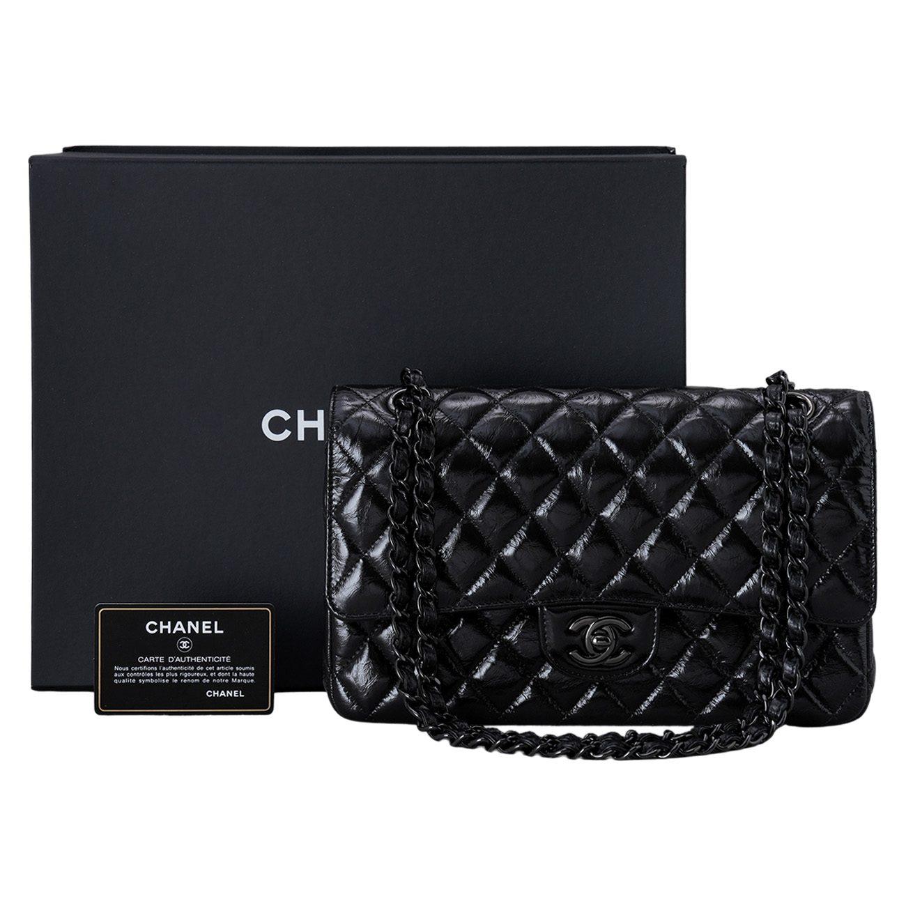 CHANEL(USED)샤넬 페이던트 클래식 미듐 플랩백