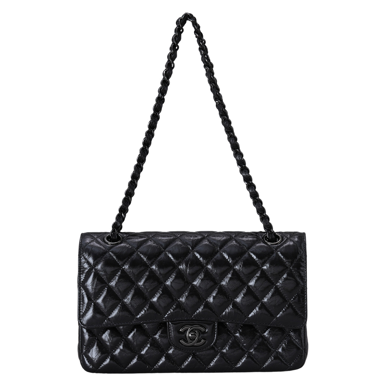 CHANEL(USED)샤넬 페이던트 클래식 미듐 플랩백
