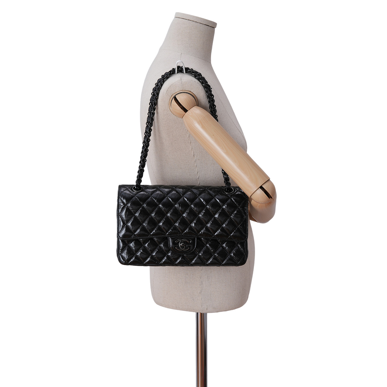 CHANEL(USED)샤넬 페이던트 클래식 미듐 플랩백