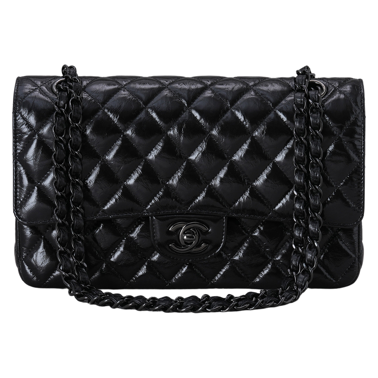 CHANEL(USED)샤넬 페이던트 클래식 미듐 플랩백