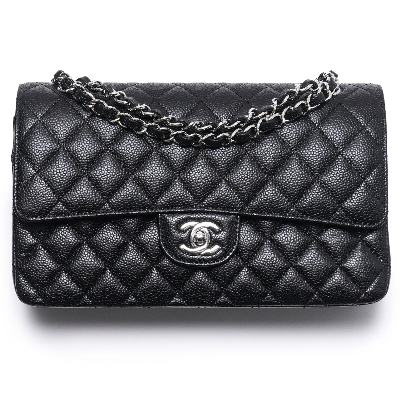 CHANEL(USED)샤넬 캐비어 클래식 미듐 플랩백