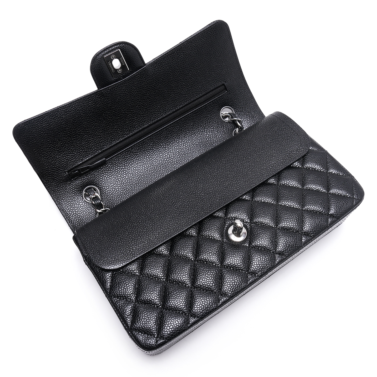 CHANEL(USED)샤넬 캐비어 클래식 미듐 플랩백