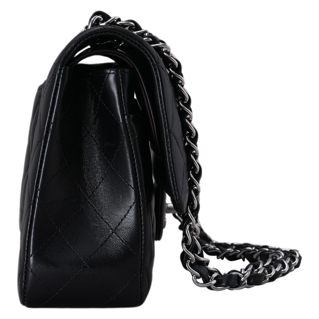 CHANEL(USED)샤넬 클래식 램스킨 미듐 플랩백