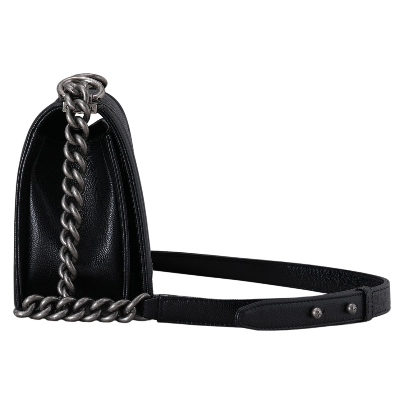 CHANEL(USED)샤넬 캐비어 보이샤넬 미듐 플랩백
