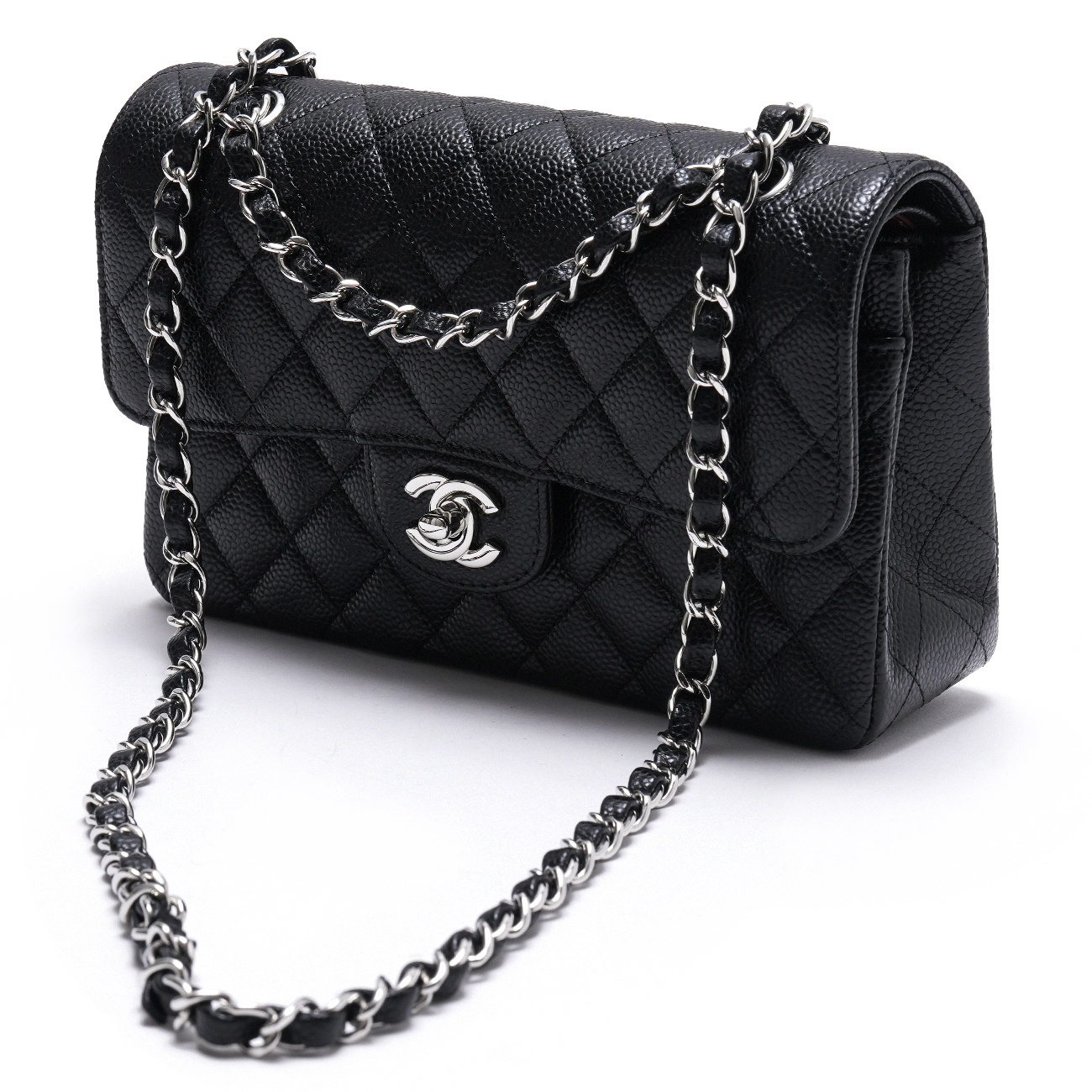 CHANEL(USED)샤넬 캐비어 클래식 스몰 플랩백