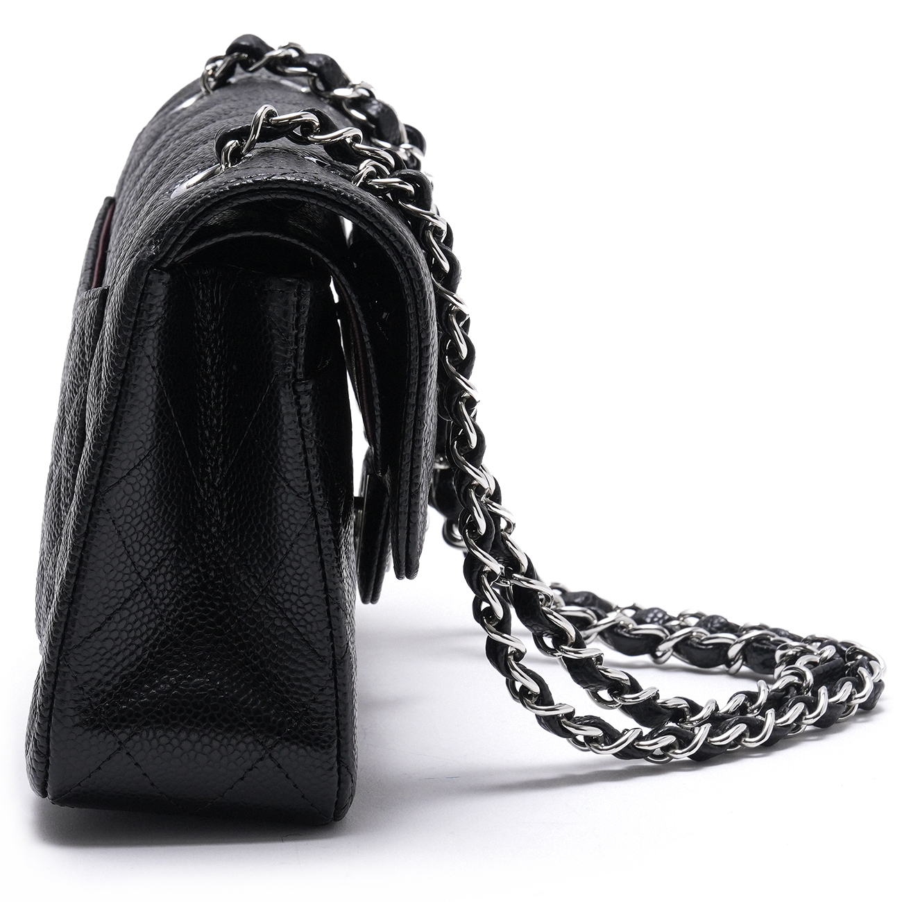 CHANEL(USED)샤넬 캐비어 클래식 스몰 플랩백