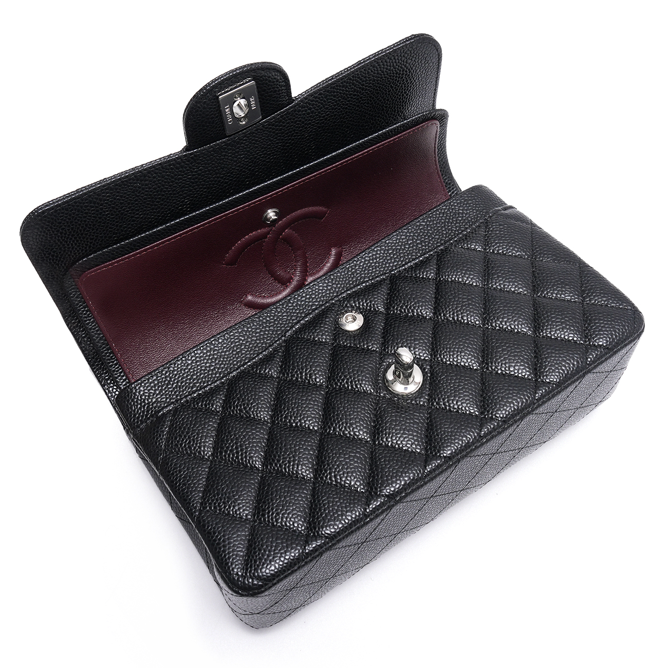 CHANEL(USED)샤넬 캐비어 클래식 스몰 플랩백