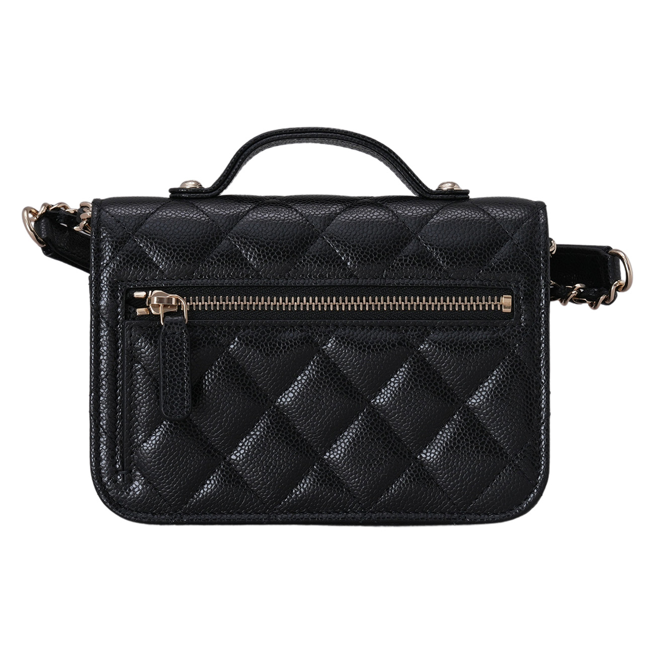 CHANEL(USED)샤넬 캐비어 비즈니스 어피니티 미니