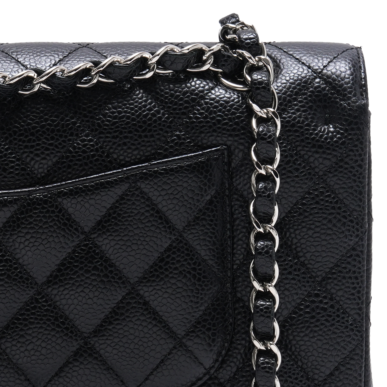CHANEL(USED)샤넬 캐비어 클래식 미듐 플랩백