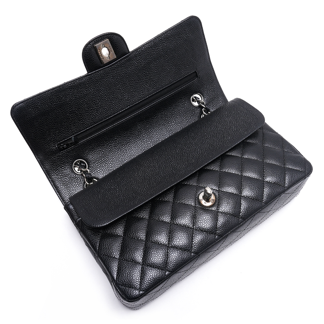 CHANEL(USED)샤넬 캐비어 클래식 미듐 플랩백