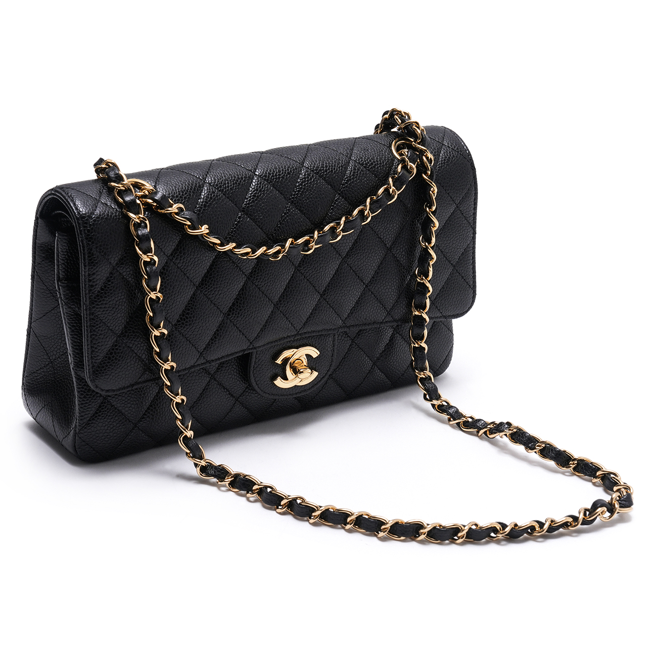 CHANEL(USED)샤넬 캐비어 클래식 미듐 플랩백