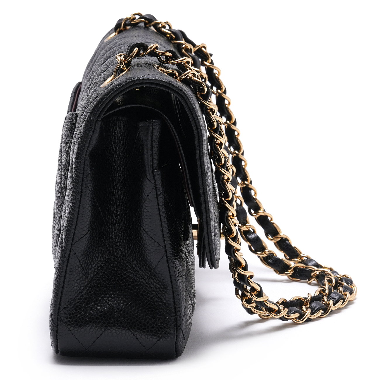 CHANEL(USED)샤넬 캐비어 클래식 미듐 플랩백