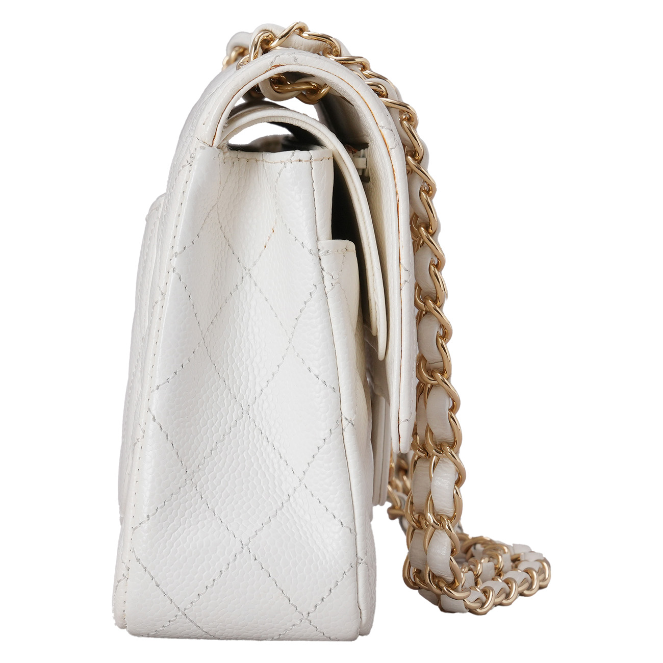 CHANEL(USED)샤넬 캐비어 클래식 미듐 플랩백