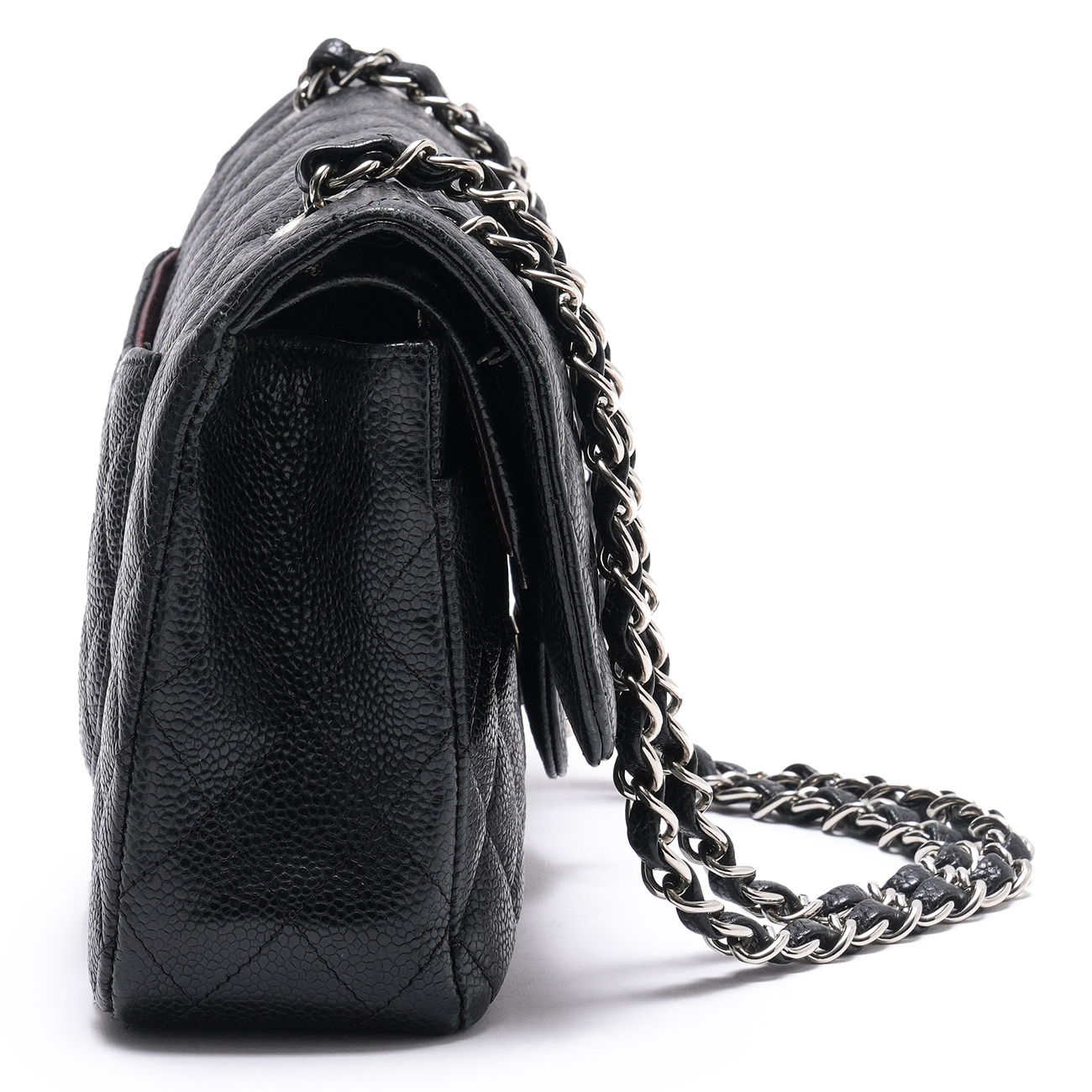 CHANEL(USED)샤넬 캐비어 클래식 미듐 플랩백