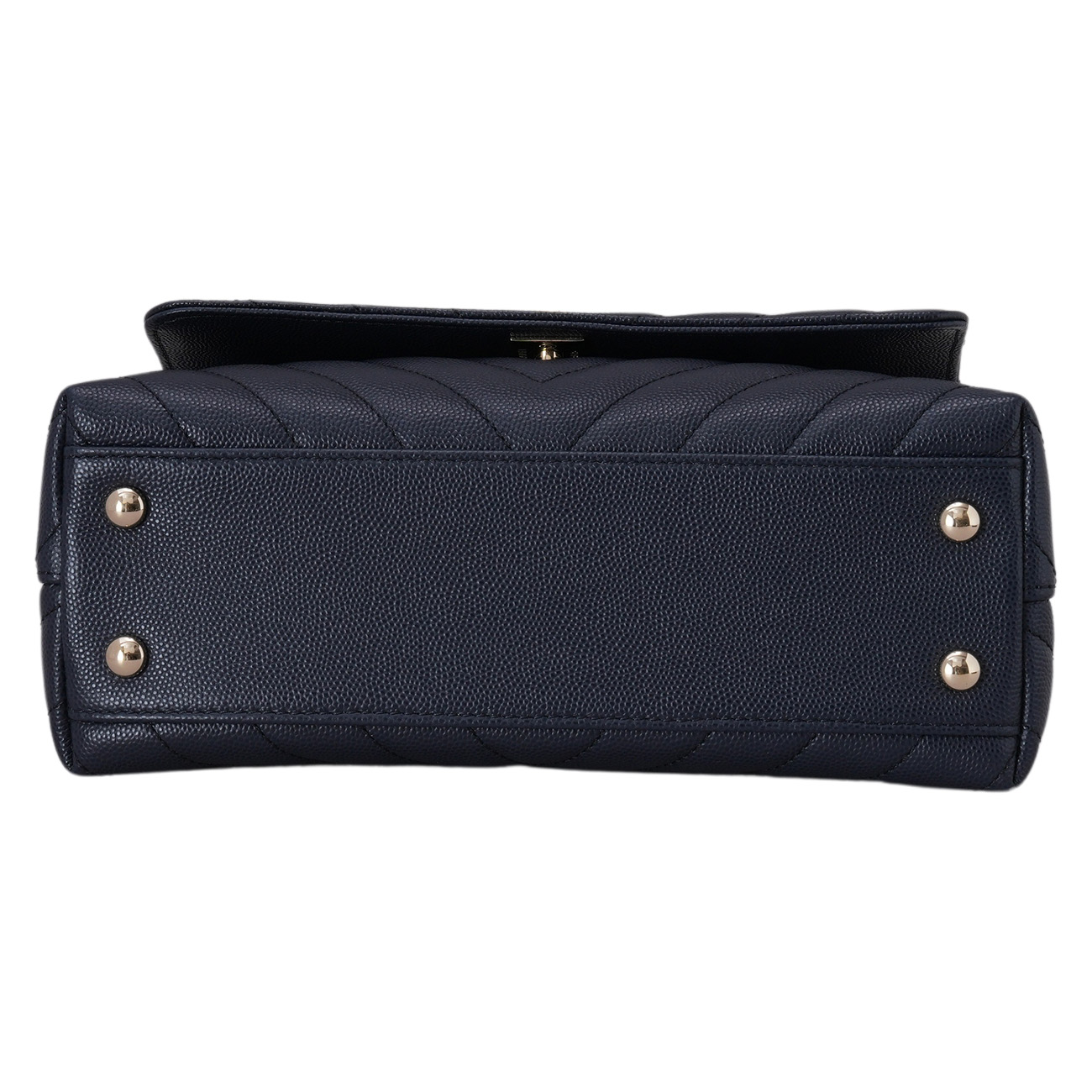 CHANEL(USED)샤넬 A92990 캐비어 쉐브론 코코핸들 스몰
